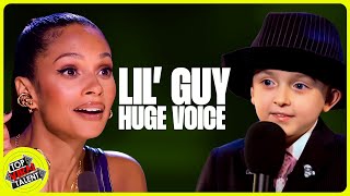 YOUNGEST Contestants With BIG Voices on BGT [upl. by Emixam]