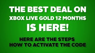 Here are the steps on how to activate the Xbox Live Gold 12 Months Subscription [upl. by Tarrel644]