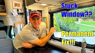 Fix Your Stuck Acrylic Windows  FOREVER Easy and inexpensive mechanism replacement [upl. by Hameerak801]