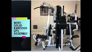 BodySolid EXM3000 LPS Assembly [upl. by Wyck]