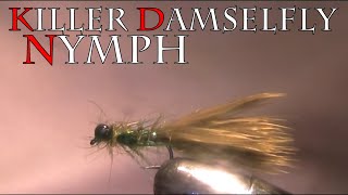 Killer Damsel Fly Nymph  Fly Tying with David Strawhorn [upl. by Haletky]