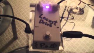 PoB custom handwired pedals Locust bass driver [upl. by Mada]