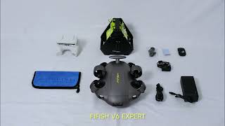 Unboxing a FIFISH V6 Expert Underwater Drone [upl. by Eicirtap154]