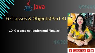 Lec 6Part 4  Garbage Collection  Finalize Method  Java [upl. by Jackson482]