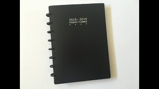 TUL Student Planner Discbound Notebook Review [upl. by Enaols243]