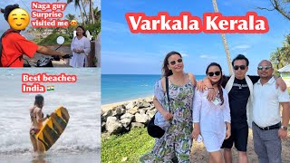 VARKALA KERALA BEST BEACHES IN INDIA 🇮🇳 CLIFF CAFES amp THINGS TO DO IN VARKALA KERALA FAMILY TRIP [upl. by Market]