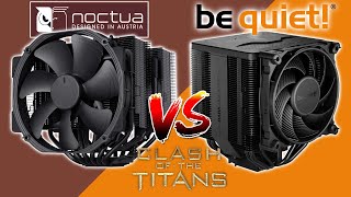 Noctua NhD15 vs Be Quiet Dark Rock Pro 5 Clash of the air cooling titans [upl. by Taite768]