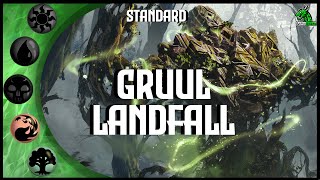 🔴🟢 GRUUL LANDFALL Standard Deck MID  MTG Arena  Magic Arena  MTGA [upl. by Aihcats]