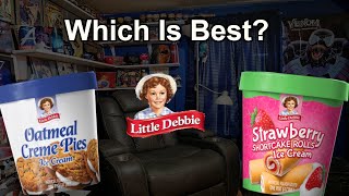 Which Ice Cream is the Best Little Debbie Edition Taste Test [upl. by Emalee]