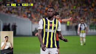 eFootball 2024te Kariyer Modu FenerbahçeBaşakşehir Maçı efootball 6 [upl. by Anaujat]