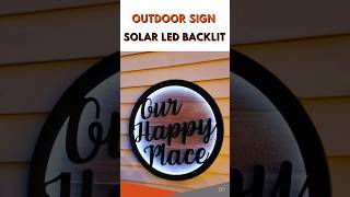 Custom LED Backlit Outdoor sign [upl. by Flanders]