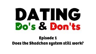 Does the Shadchan system still work Dating Dos amp Donts E1  Rabbi Manis Friedman [upl. by Tija750]