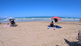 😲 YOU MUST WATCH 😍 Hottest Beach Walk Day on Barceloneta Spain 2024 4k [upl. by Nimrak]