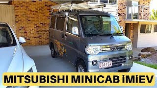 Mitsubishi Minicab MiEV Van Test Drive at Robs [upl. by Lela604]