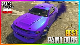 GTA 5 Paint Jobs  TOP 10 Custom Paint Jobs in GTA 5 Online [upl. by Bertelli]