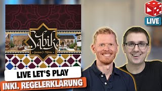 Sabika  Live Lets Play inklusive Regelerklärung mit Steph amp Ben [upl. by Danas541]