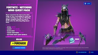 Fortnite  NEW WITCHING WING QUEST PACK IS HERE [upl. by Jenette771]