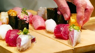 Japanese Street Food  TSUKIJI MARKET SUSHI SASHIMI Japan Seafood [upl. by Karlyn]