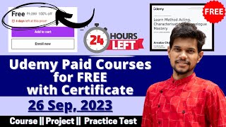 How to get Udemy Courses for FREE in 2023  Udemy Coupon Code 2023  Latest Udemy Coupons [upl. by Ot]