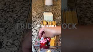 Restocking the Fridge restock fridgerestock foodrestock fypviral fridge restockingasmr [upl. by Chance]