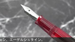 Pelikan ペリカン 万年筆 クラシック M205 スタールビー EF [upl. by Lockwood]