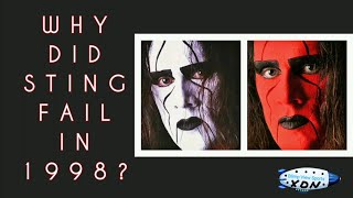 Why Did Sting FAIL in His 1998 WCW Run [upl. by Bilow]