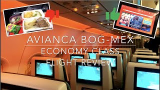 Avianca Economy Class Review from BOG to MEX in Airbus 3202 [upl. by Ocirema]