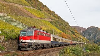 Zugverkehr an der Mosel  Abschied der BR 181 und viel Güterverkehr [upl. by Pearman]