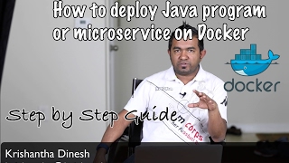 How to deploy Java Application  Microservice on docker without plugin [upl. by Ettegirb]