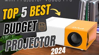 Find Your Ideal Budget Projector for 2024 Top 5 Picks [upl. by Ringler]