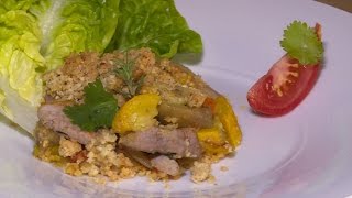 Recette  crumble de légumes dété et filet mignon de porc [upl. by Miof Mela]