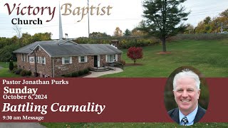 Battling Carnality 10624 930am Message Victory Baptist Church Frederick MD [upl. by Waal]