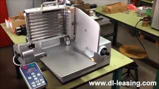 DL Leasing Meat Processing Machinery  Graef automatic meat slicer 802 H [upl. by Stargell]