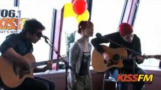 Brick by boring brickParamore live acoustic1061KissFM [upl. by Ferrick867]