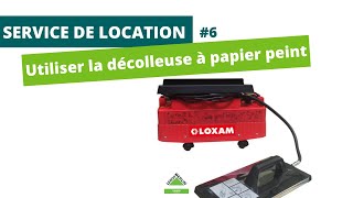 Utiliser la décolleuse à papier peint  SERVICE DE LOCATION 6 [upl. by Alekin55]