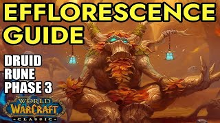 Druid Rune of Efflorescence Guide  WoW Classic SoD [upl. by Erdnaed395]