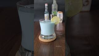 Blue Cocktail With Coconut 🥥🍹 shorts asmr [upl. by Niple]