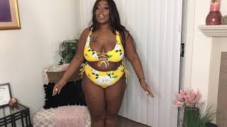 THEY SAID WE CANT WEAR WHAT PLUS SIZE SWIMSUIT TRYON HAUL  ft Cupshe [upl. by Yvonner693]