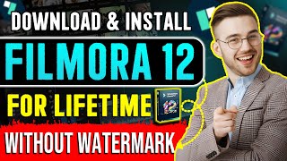 How To Download amp Install Filmora 12 For Lifetime In 2024 Download Filmora 12 In PCLaptop [upl. by Iahc]