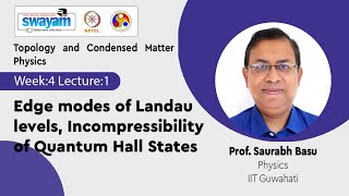 Lec 12 Edge modes of Landau levels Incompressibility of Quantum Hall States [upl. by Jarid]