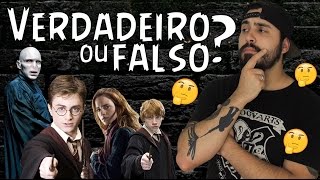 VERDADEIRO OU FALSO  CURIOSIDADES SOBRE HARRY POTTER 2 [upl. by Damiani210]