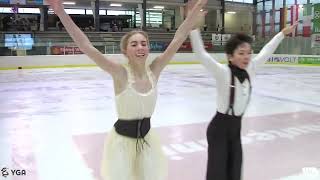 Zoe BIANCHI  Pietro ROTA FD EGNA DANCE TROPHY 2024 [upl. by Llennahc]