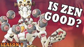 Why Zenyatta is POWERFUL in Season 8  Overwatch 2 Gameplay [upl. by Eatnoed]