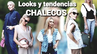 7 looks con los CHALECOS DE MODA  El adecuado para tu tipo de cuerpo Tu Asesora de Imagen y Moda [upl. by Yblok]