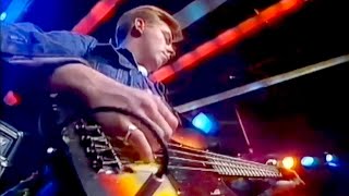 Andy Rourke • Bass • The Smiths  Barbarism Begins At Home • Live • The Tube 1984 [upl. by Ecad]