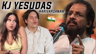 Latinos react to KJ Yesudas  Harivarsanam for the first time [upl. by Nasas]