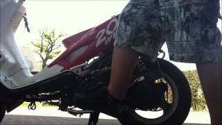 Speedfight 2 Airsal T6 70ccm Sport First Runwmv [upl. by Ylenats]