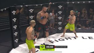 Eddie Hall vs Neffati Brothers Full Fight [upl. by Augusta]