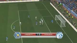 FC Schalke 04  FC Chelsea London  22102013  CL Gruppe E  Game Highlights  pes2014 [upl. by Tsirc]