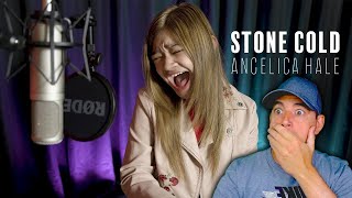 Angelica Hale reaction quotStone Coldquot Demi Lovato Cover [upl. by Ahsa730]